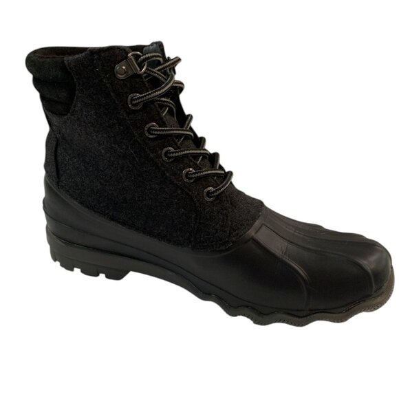 Sperry Men's Avenue Duck Wool Boots Sz 8M Men or 9.5/10 Wm's Water Resistant - Picture 4 of 12